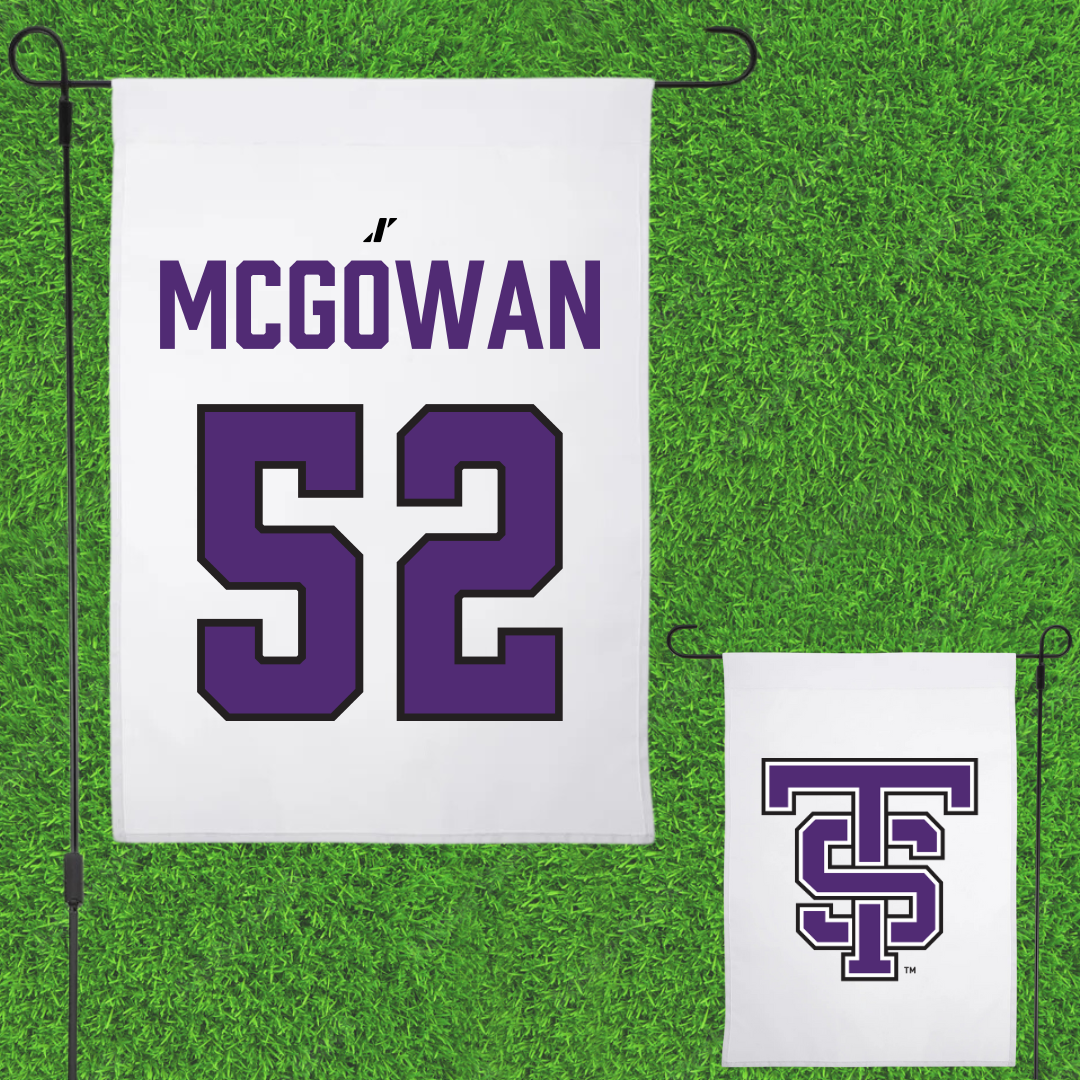 University of St. Thomas (Minnesota) Basketball White Garden Flag - #52 Savannah McGowan