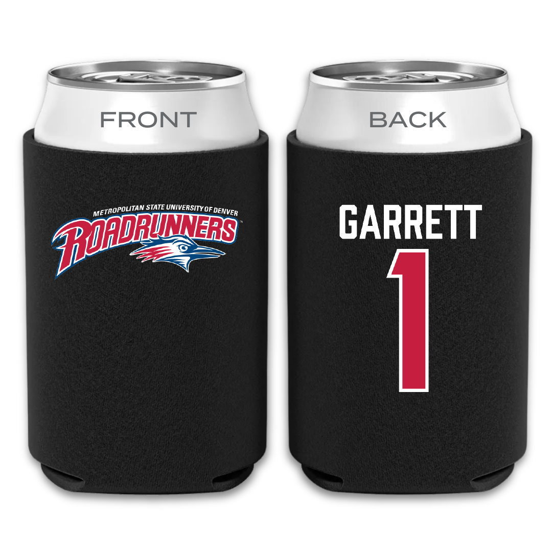Metropolitan State University of Denver Basketball Black Can Cooler - #1 KJ Garrett