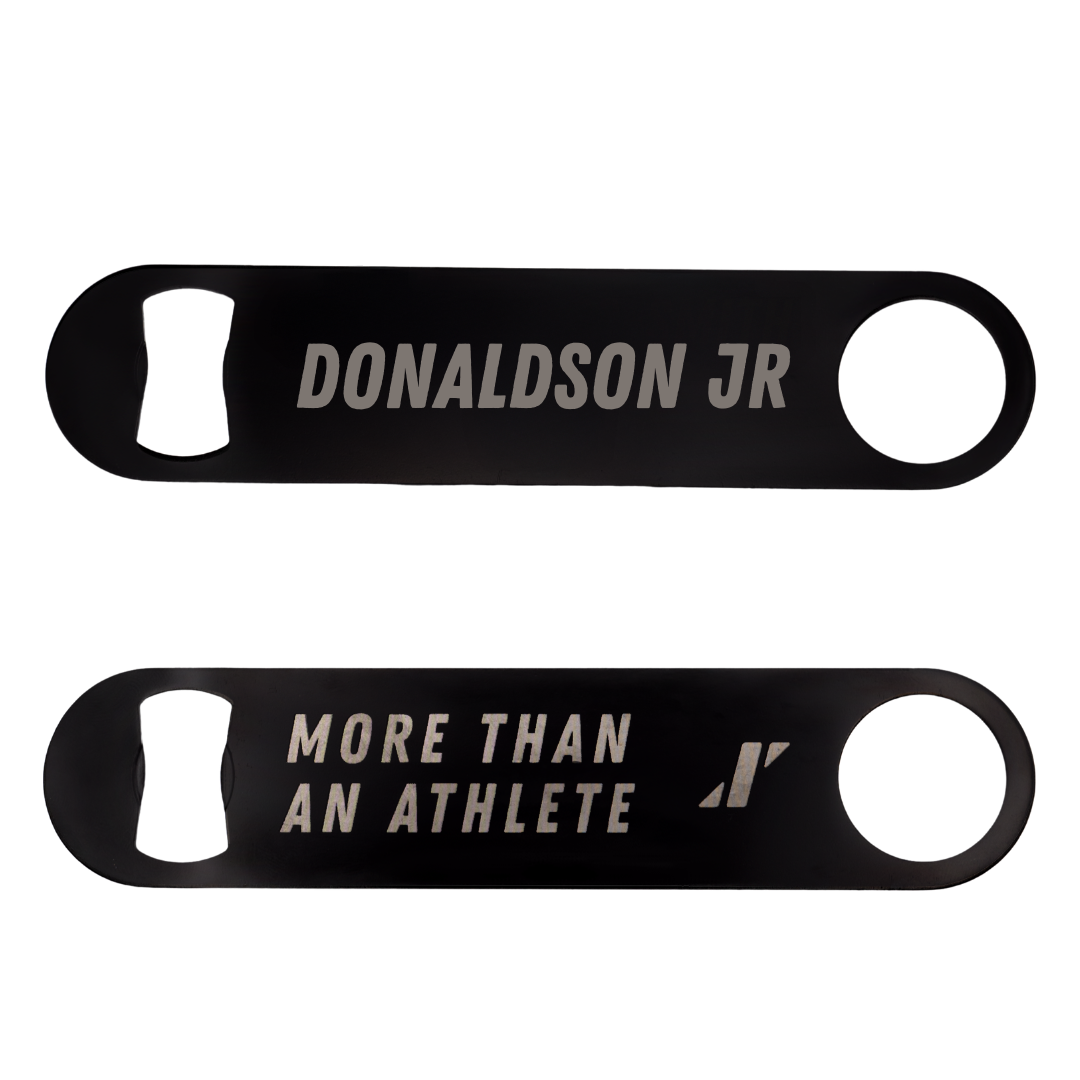 Jackson State University TF and XC Black Bottle Opener - Ivan Donaldson Jr