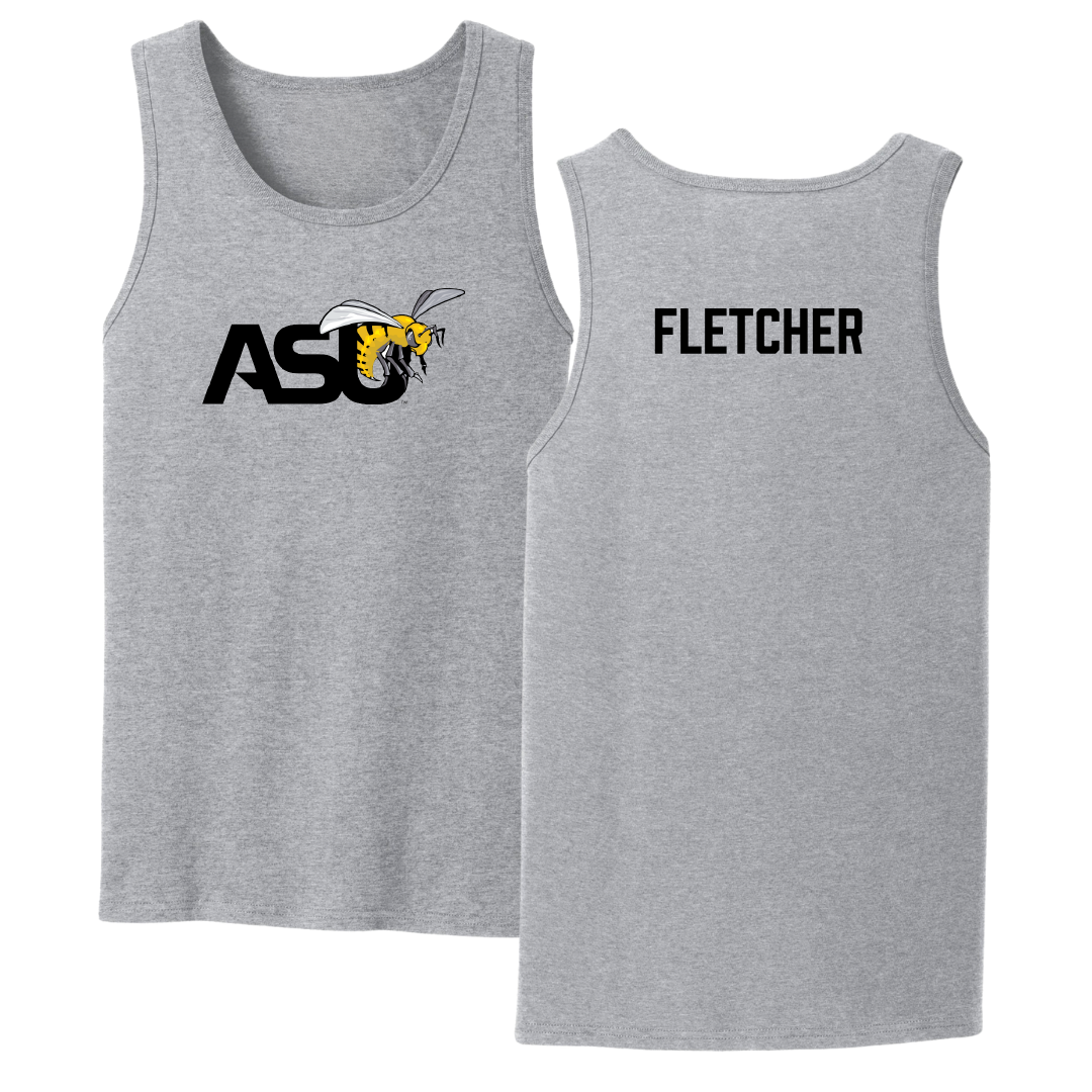 Alabama State University Golf Sport Gray Tank Top - Carmen Fletcher