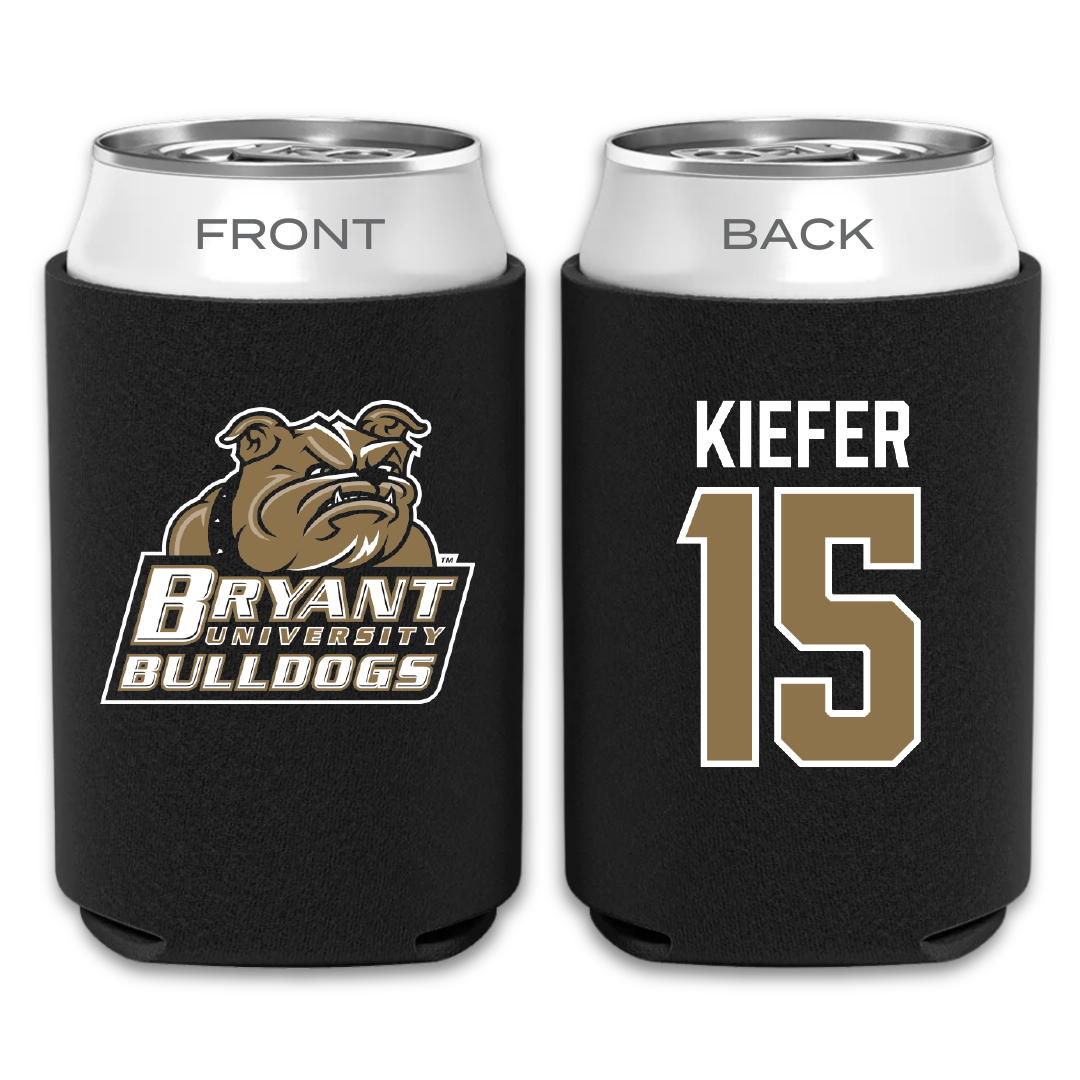 Bryant University Basketball Black Can Cooler - #15 Dana Kiefer