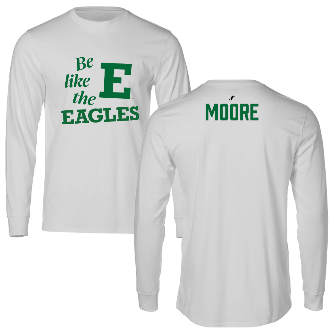 Eastern Michigan University Rowing Light Gray Be Like Us Long Sleeve - Kendall Moore