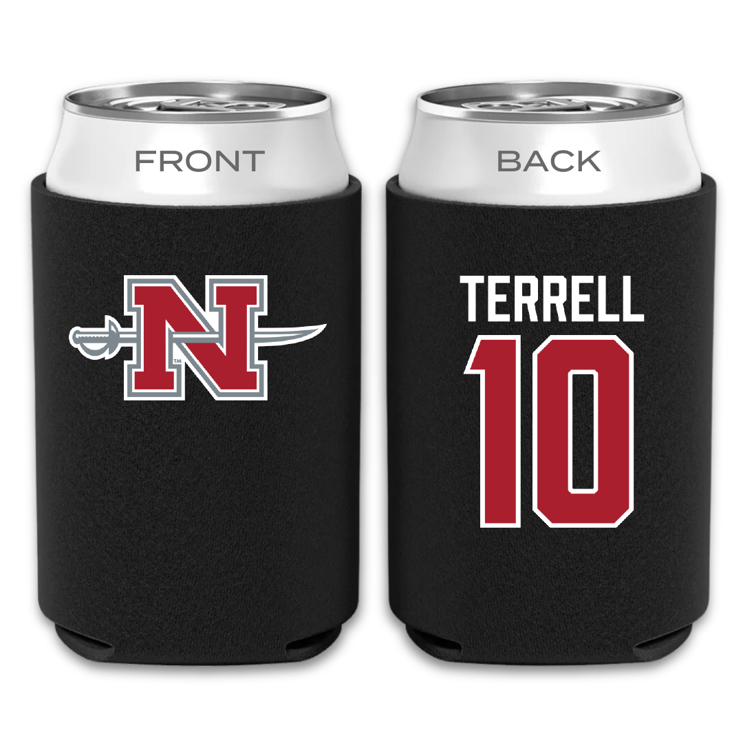 Nicholls State University Volleyball Black Can Cooler - #10 Tierney Terrell