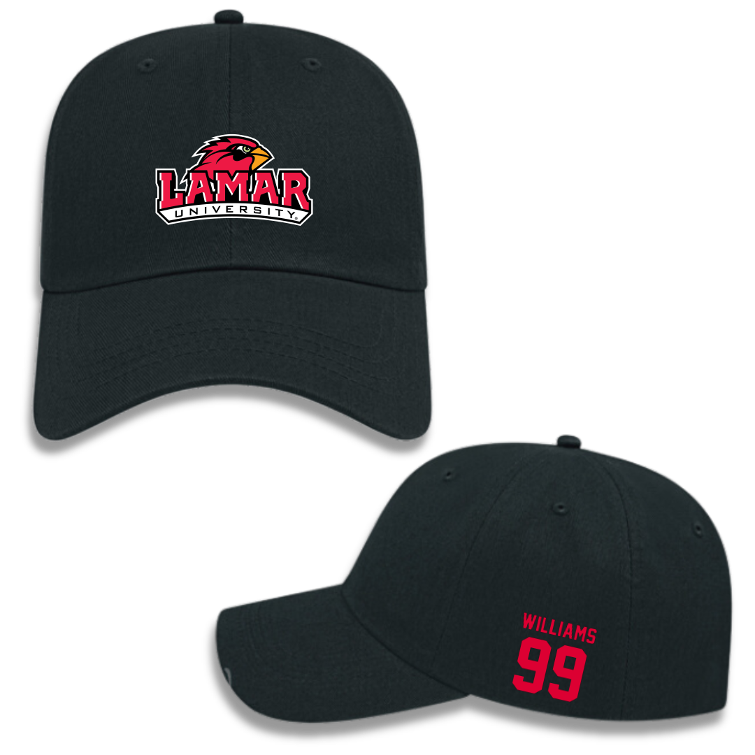 Lamar University Football Black Hat - #99 Caleb Williams