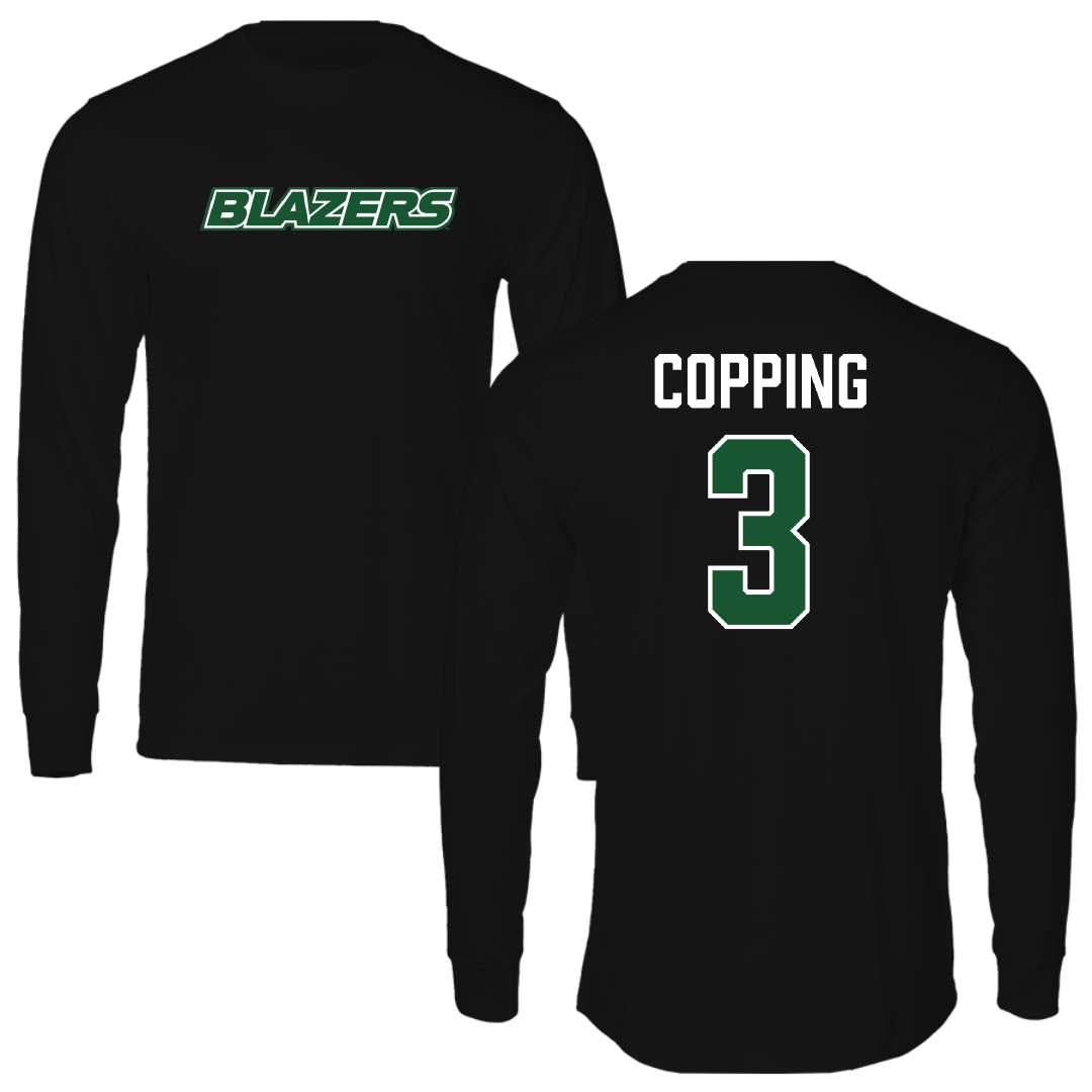 University of Alabama at Birmingham Beach Volleyball Black Long Sleeve - #3 Arden Copping