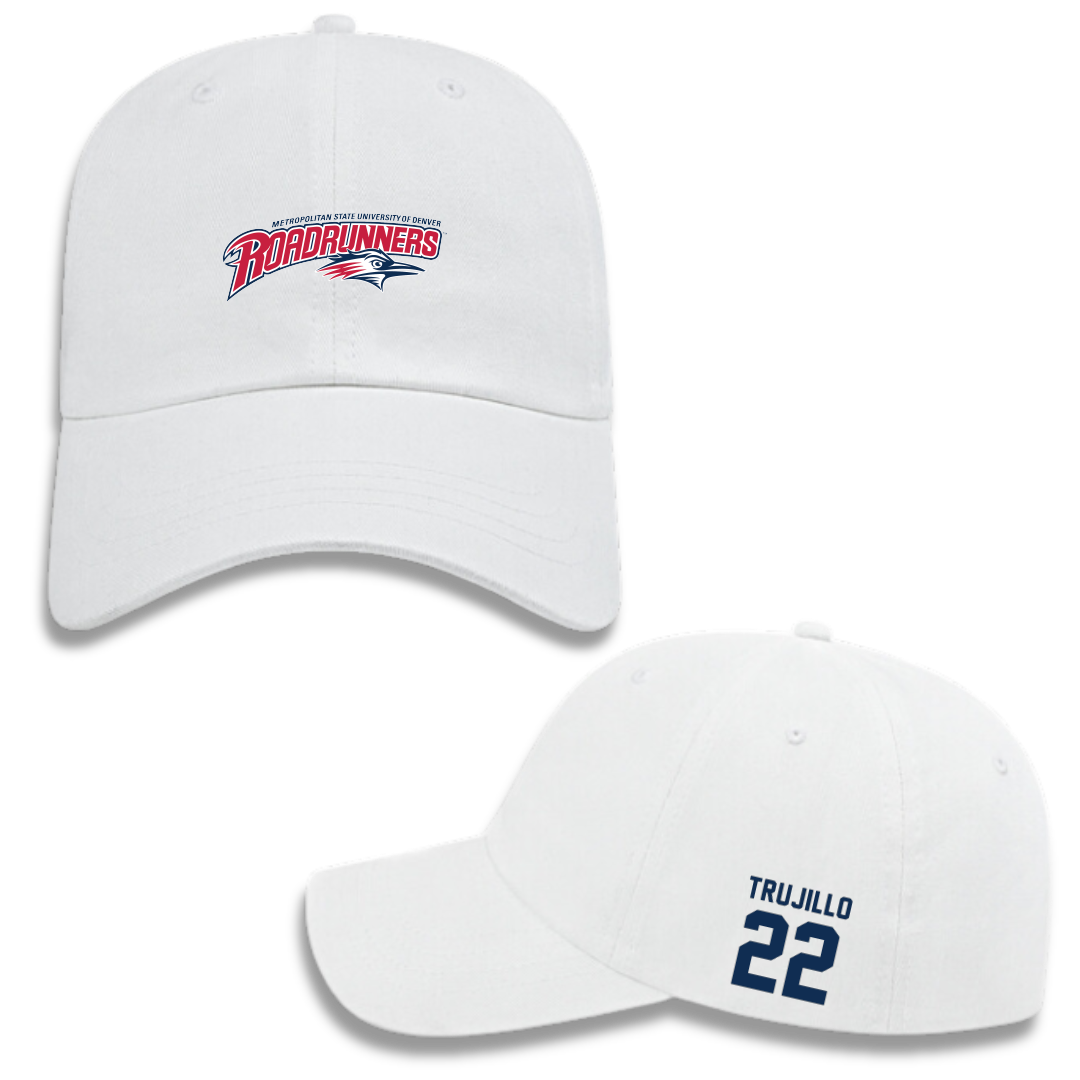 Metropolitan State University of Denver Basketball (W) White Hat - #22 Lex Trujillo