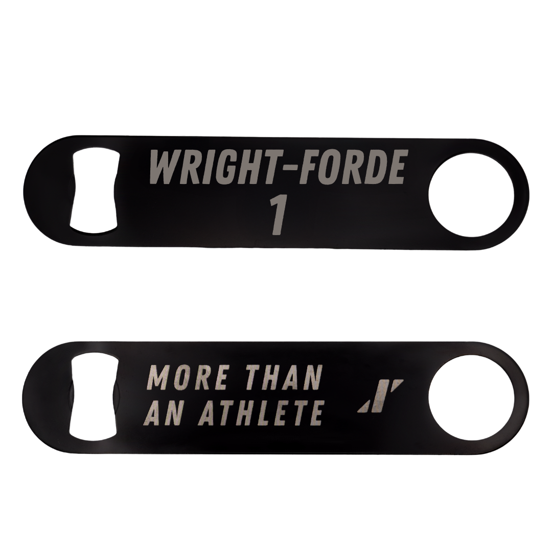 Texas A&M University-Corpus Christi Basketball Black Bottle Opener - #1 Dian Wright-Forde