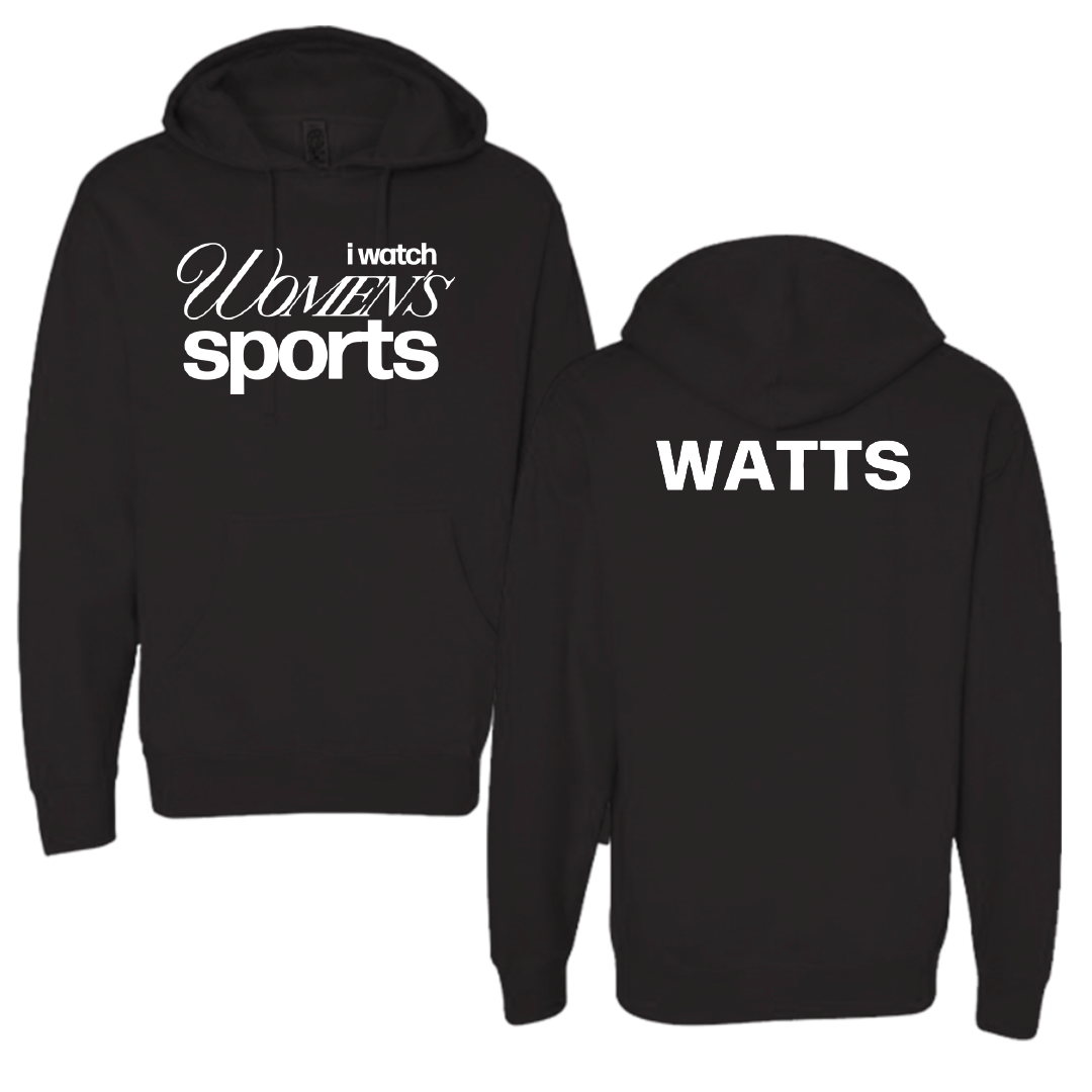 Central Michigan University TF and XC Black WHM Hoodie - Robyn Watts