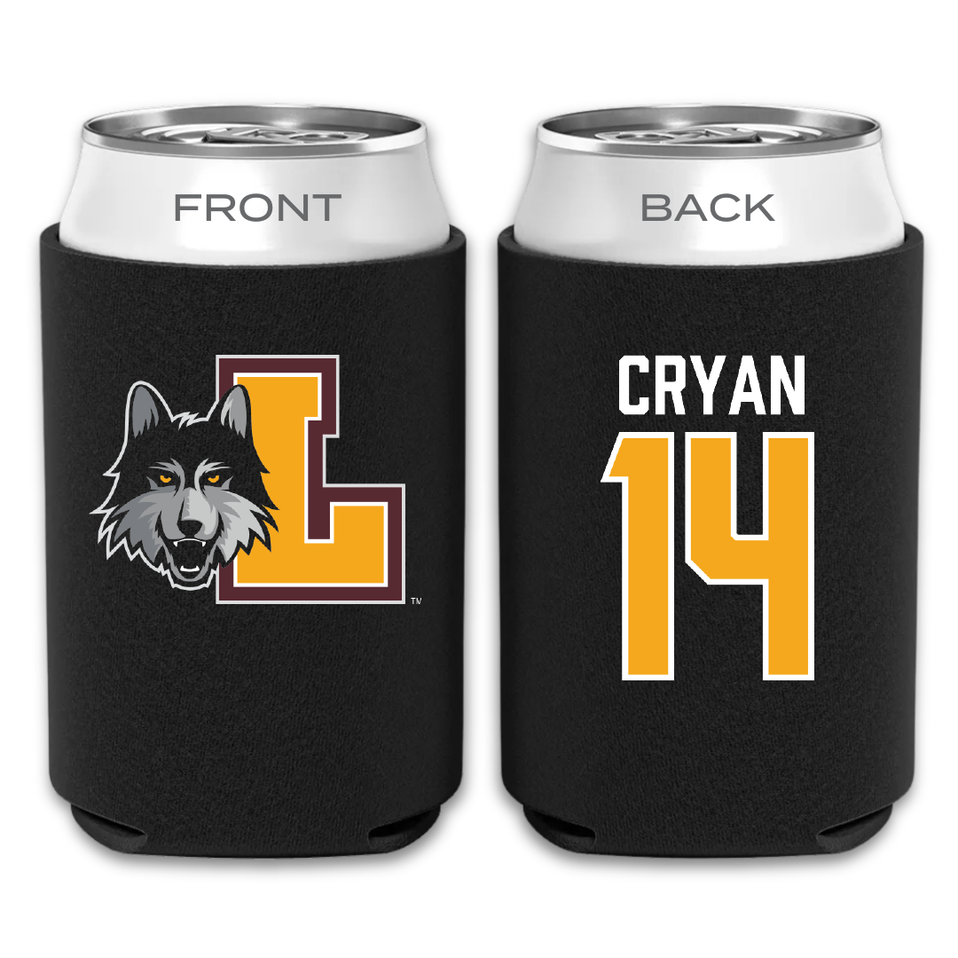 Loyola University-Chicago Soccer Black Can Cooler - #14 Ansley Cryan