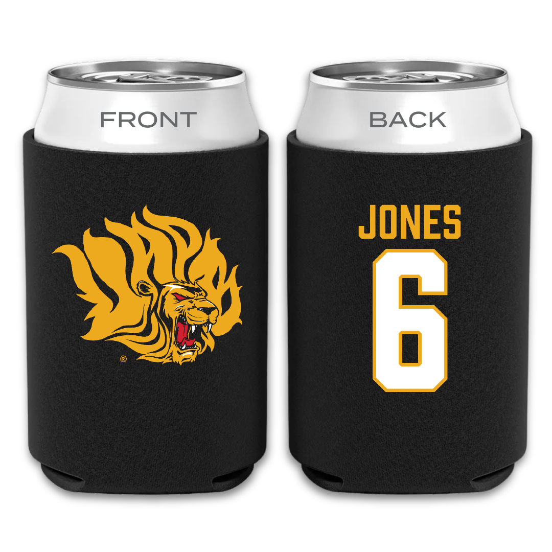 University of Arkansas-Pine Bluff Volleyball Black Can Cooler - #6 Amayah Jones