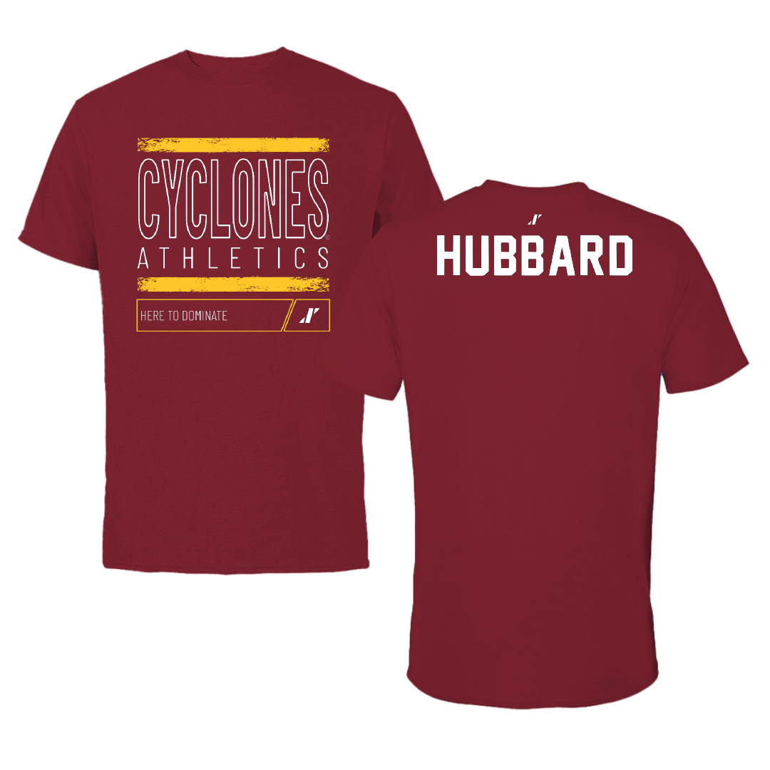 Iowa State University TF and XC Cardinal Dominate Tee - Camryn Hubbard