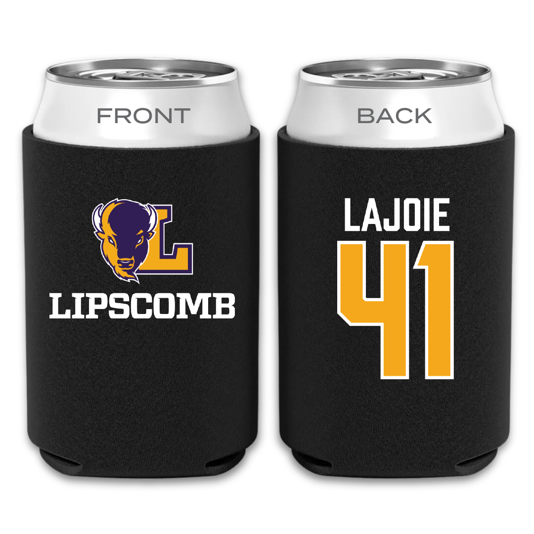 Lipscomb University Baseball Black Can Cooler - #41 Josh Lajoie