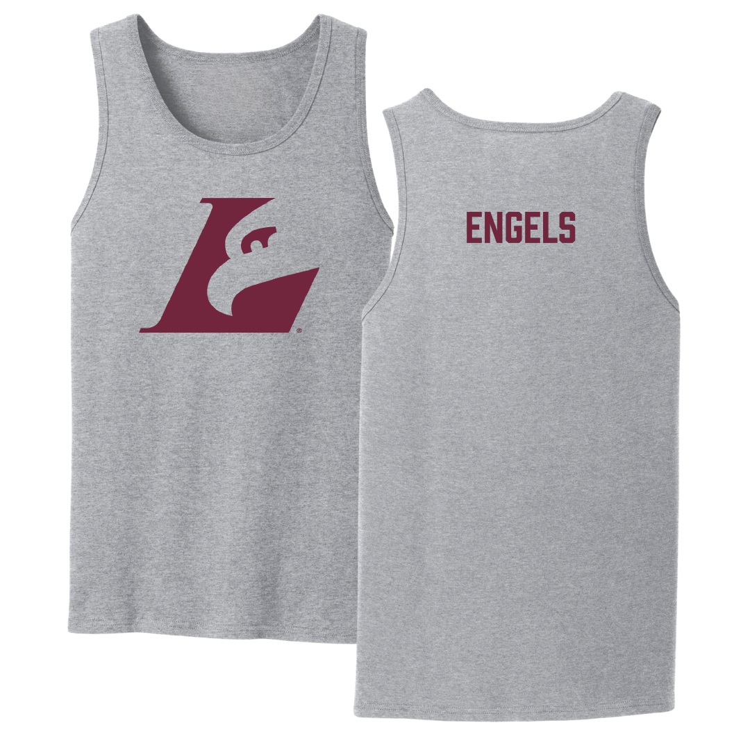 University of Wisconsin-La Crosse Gymnastics Sport Gray Tank Top - Morgan Engels