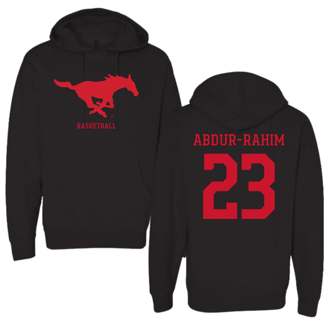 Southern Methodist University Basketball (W) Black Mascot Hoodie - #23 Amirah Abdur-Rahim