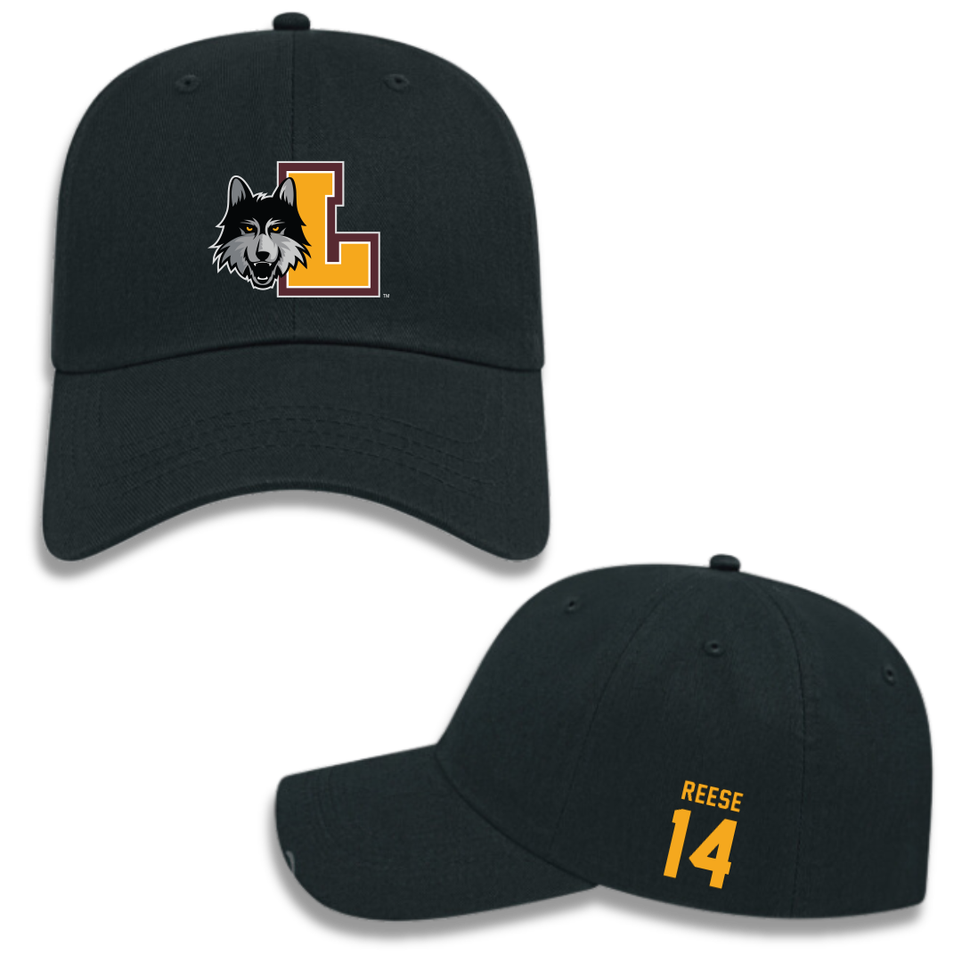 Loyola University-Chicago Basketball (M) Black Hat - #14 Caleb Reese