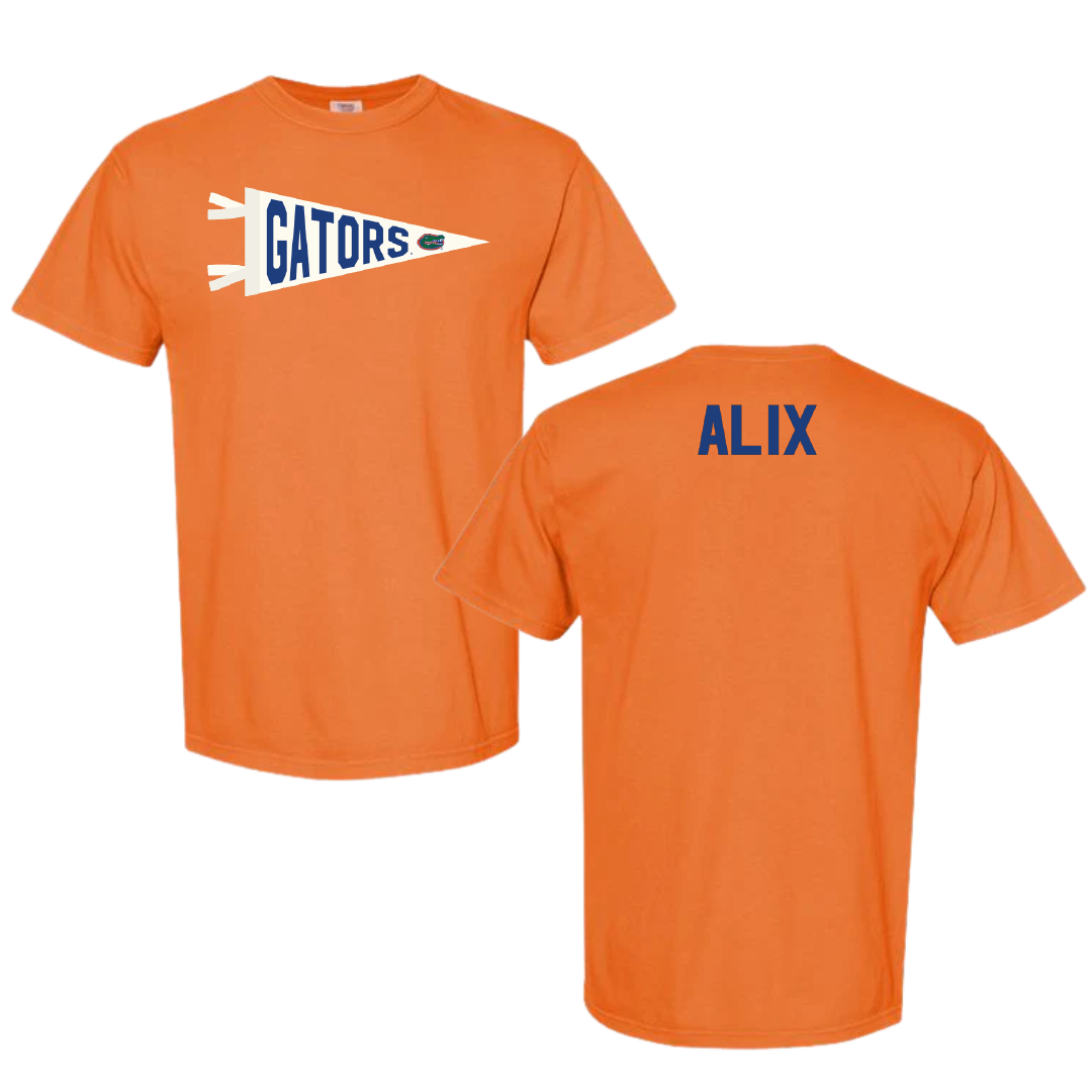 University of Florida TF and XC Orange Pennant Comfort Colors Tee - India Alix
