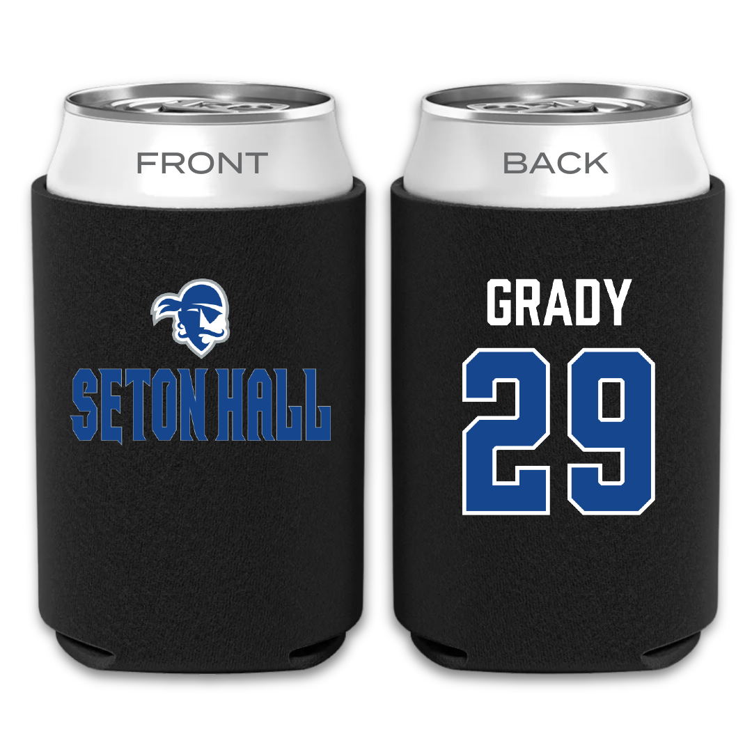 Seton Hall University Baseball Black Can Cooler - #29 Shea Grady
