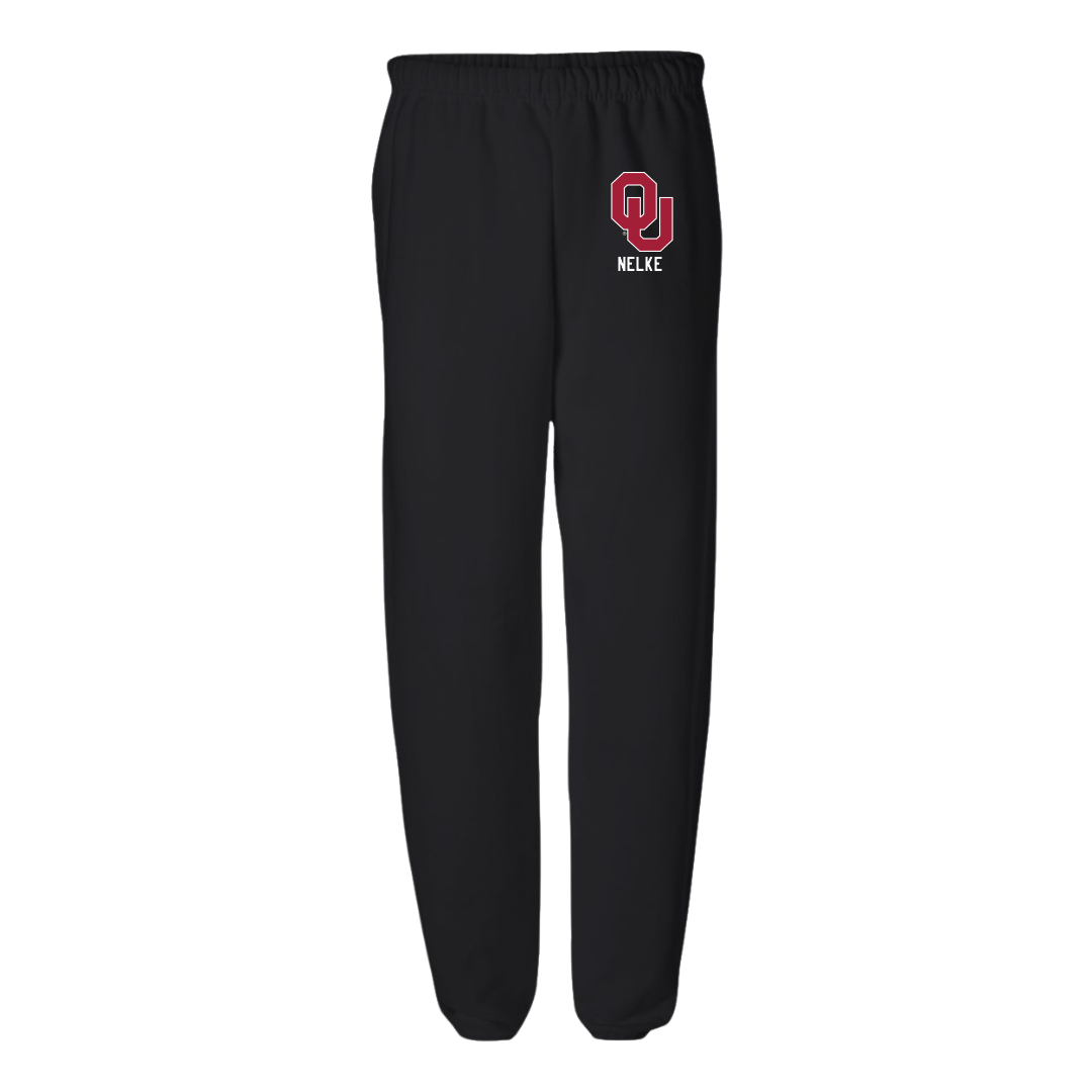 University of Oklahoma Golf (W) Black Sweatpants - Raychel Nelke