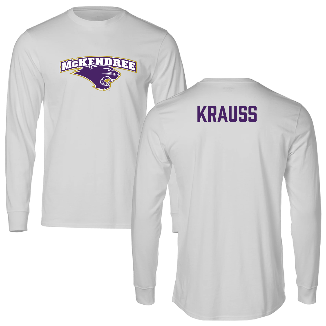 McKendree University Wrestling Light Gray Long Sleeve - Lydia Krauss