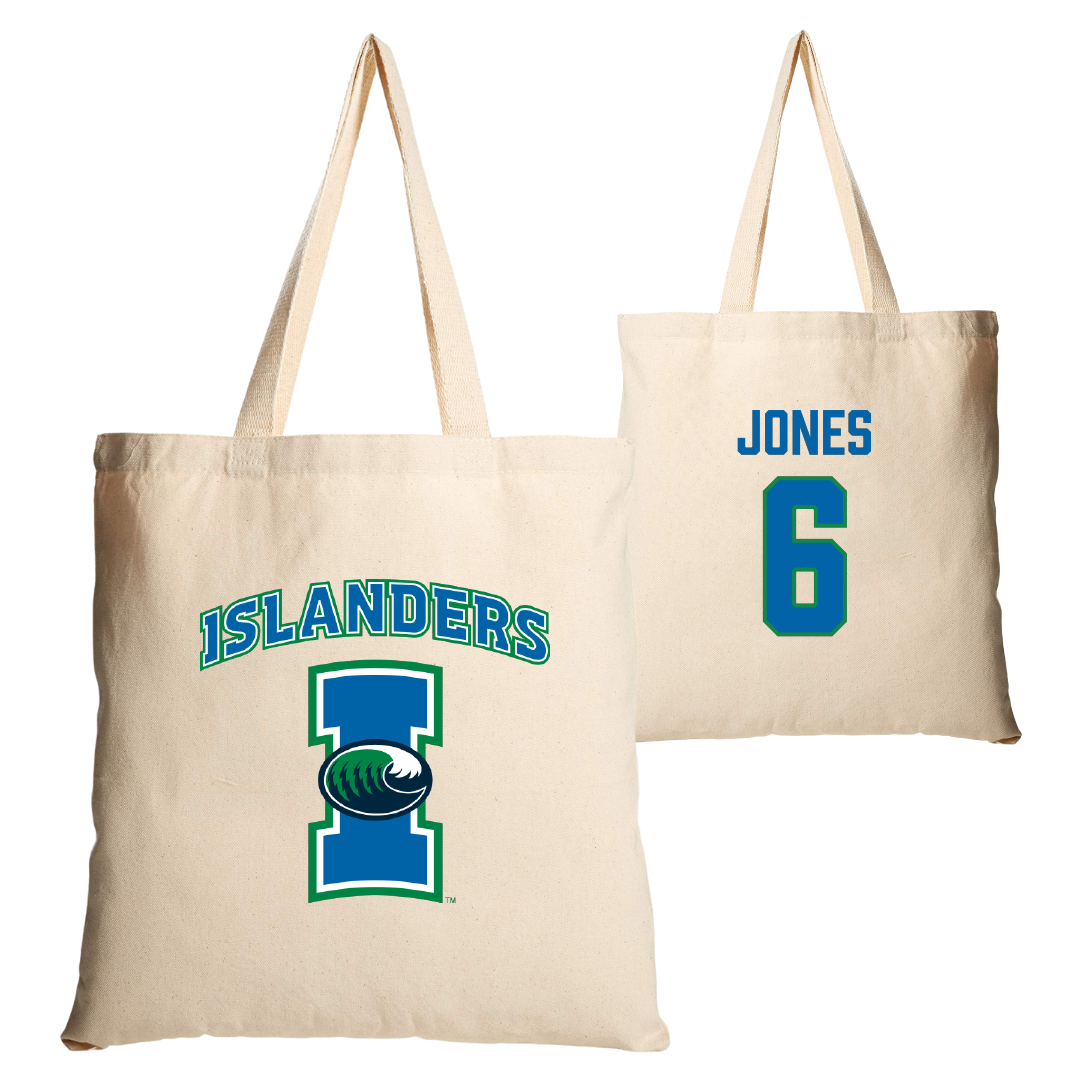 Texas A&M University-Corpus Christi Band Tan Canvas Tote Bag - #6 Madison Jones