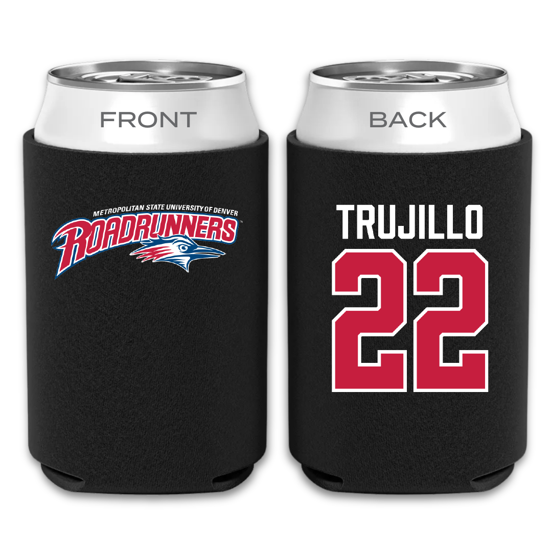 Metropolitan State University of Denver Basketball Black Can Cooler - #22 Lex Trujillo