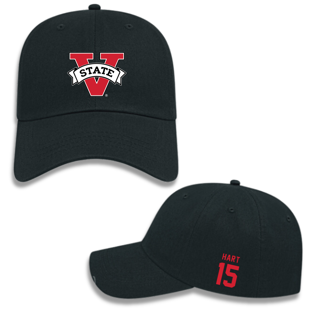 Valdosta State University Basketball (M) Black Hat - #15 Carlos Hart