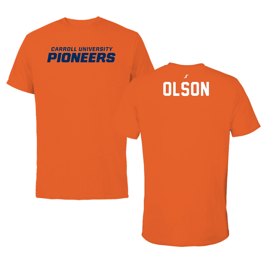 Carroll University TF and XC Orange Tee - Bailey Olson