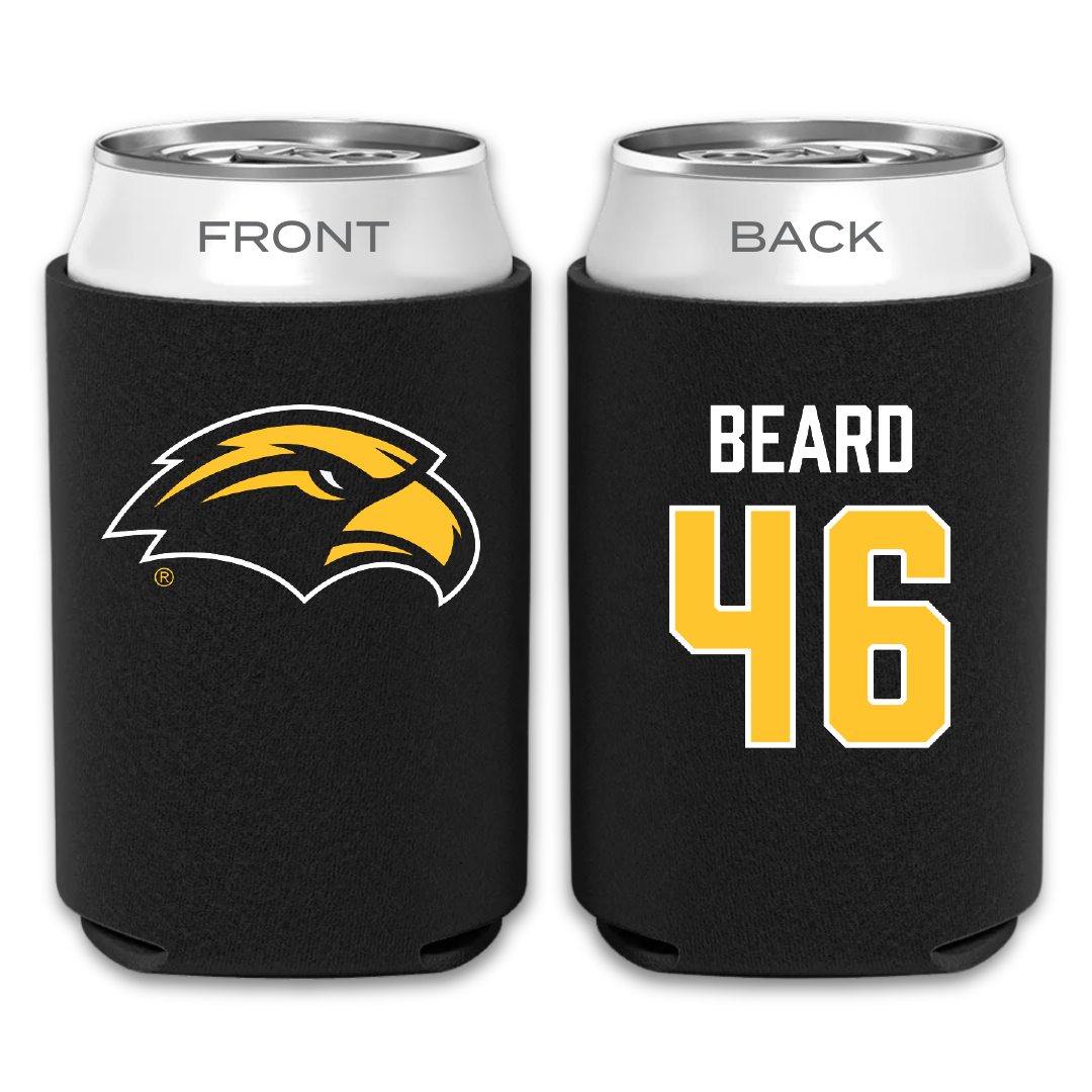 The University of Southern Mississippi Football Black Can Cooler - #46 Luke Beard