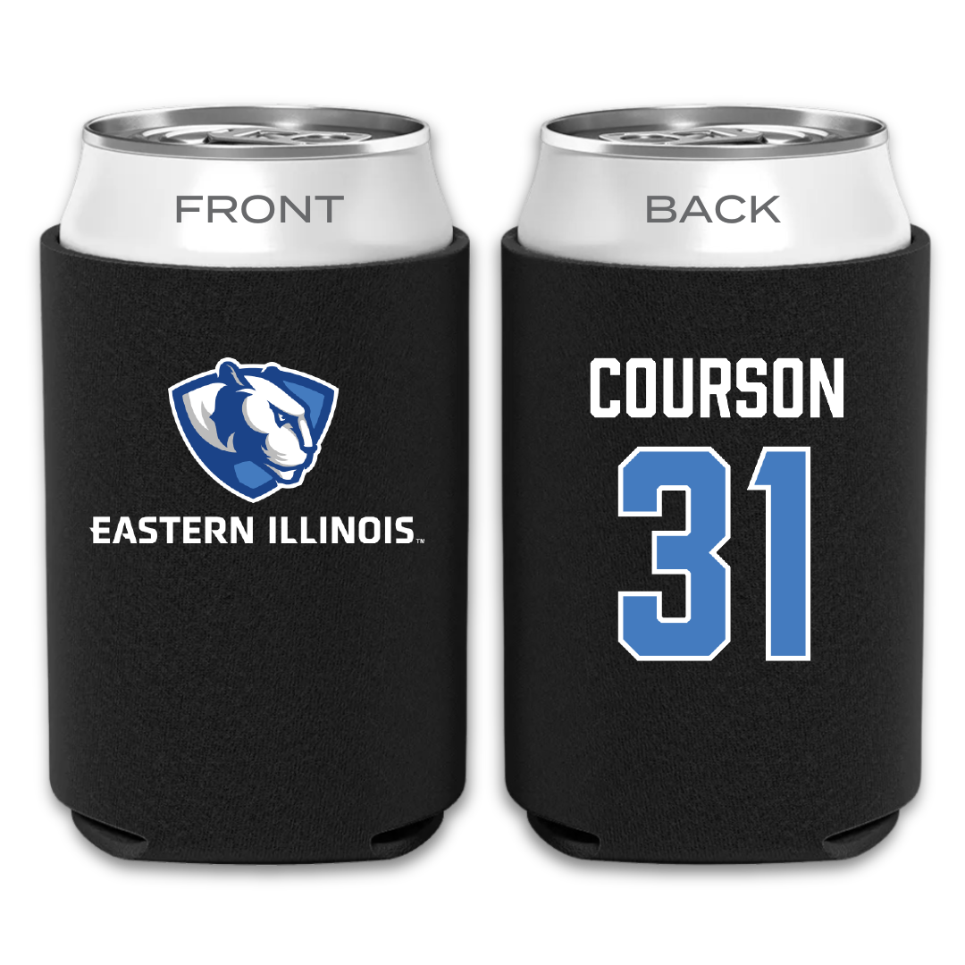 Eastern Illinois University Baseball Black Can Cooler - #31 Zach Courson