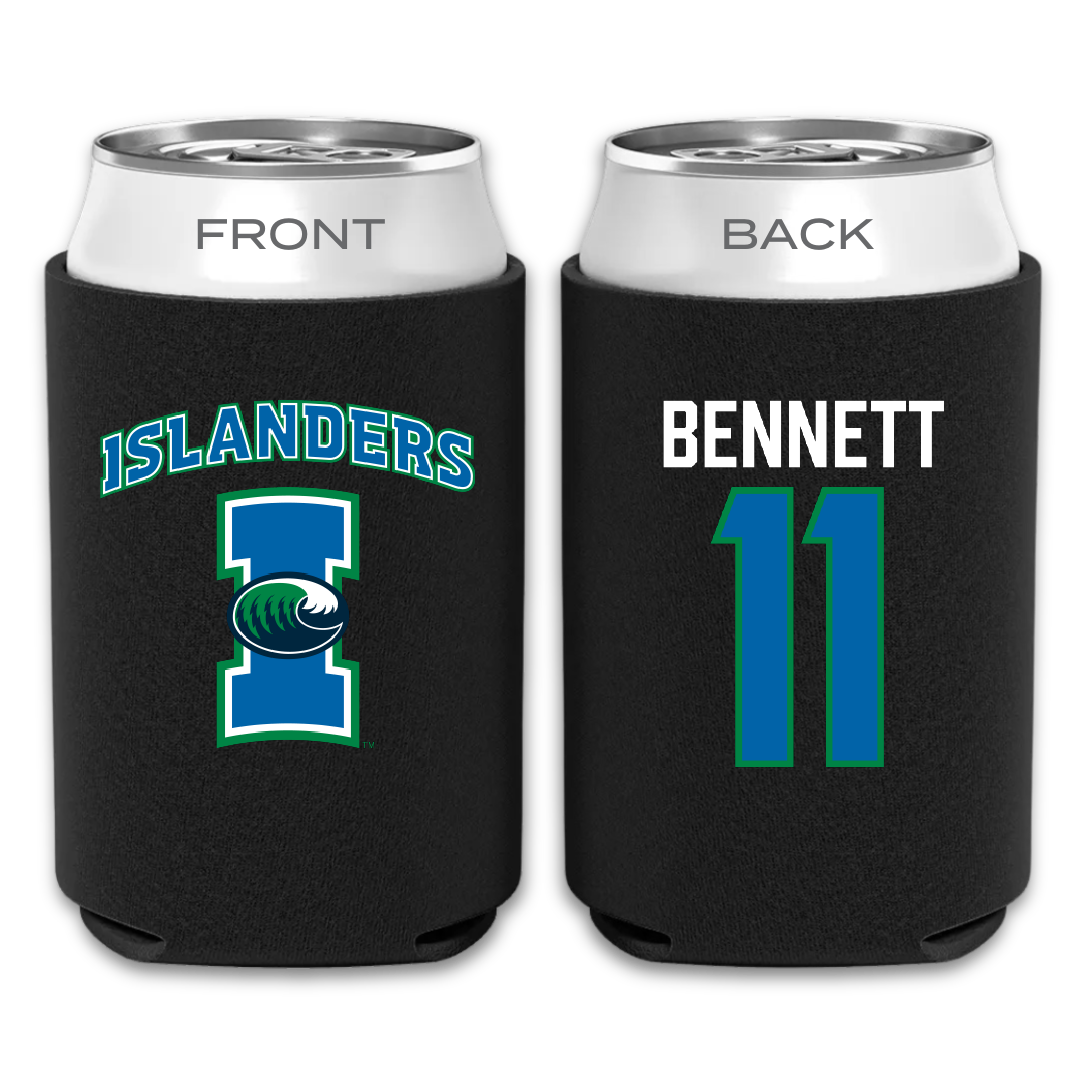 Texas A&M University-Corpus Christi Beach Volleyball Black Can Cooler - #11 Jade Bennett