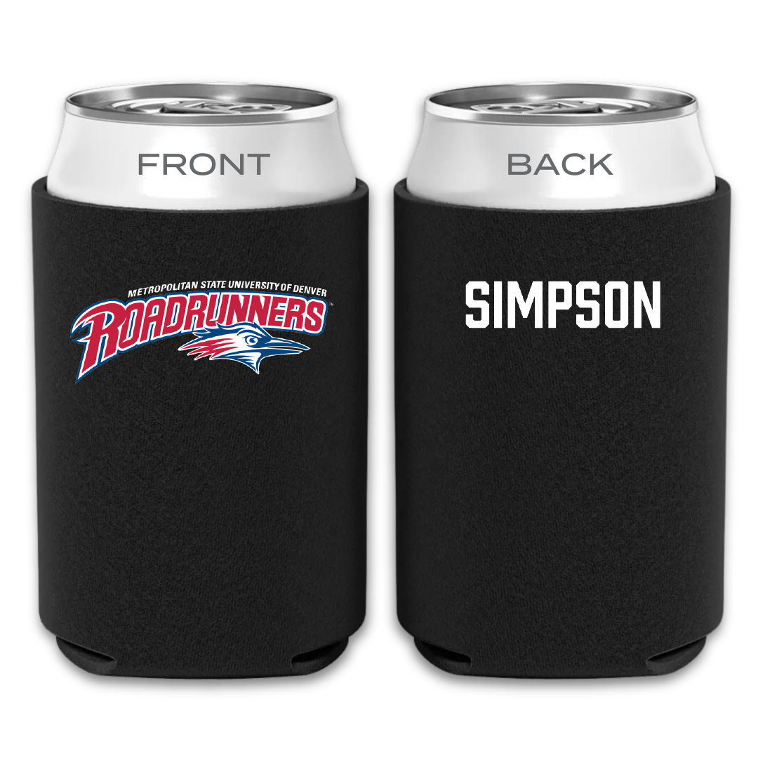 Metropolitan State University of Denver TF and XC Black Can Cooler - Jacob Simpson