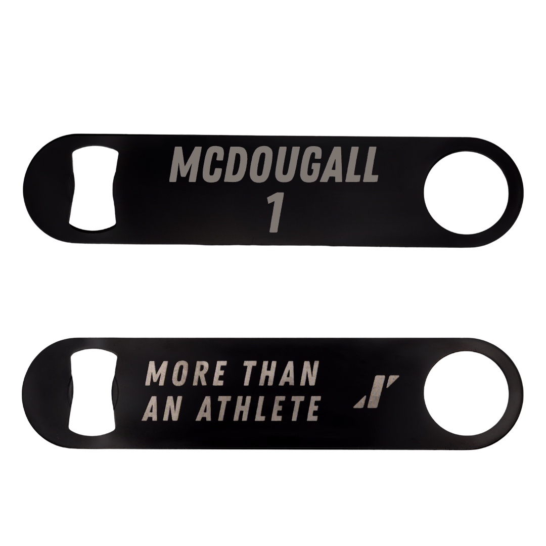 Bradley University Basketball Black Bottle Opener - #1 Claire McDougall