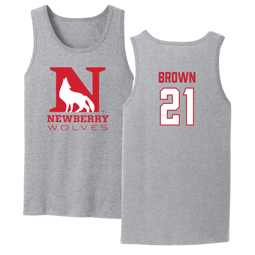 Newberry College Basketball (W) Sport Gray Tank Top - #21 Jada Brown