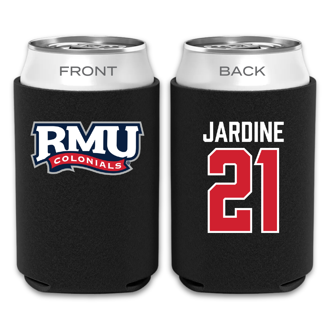 Robert Morris University Softball Black Can Cooler - #21 Makayla Jardine