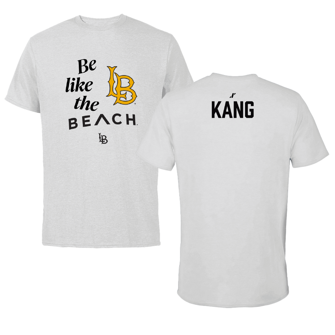 Long Beach State University Golf Light Gray Be Like Us Tee - Emma Kang