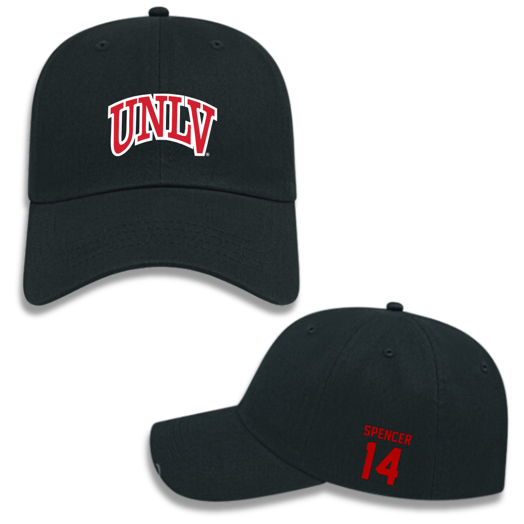 University of Nevada-Las Vegas Basketball (W) Black Hat - #14 Macy Spencer