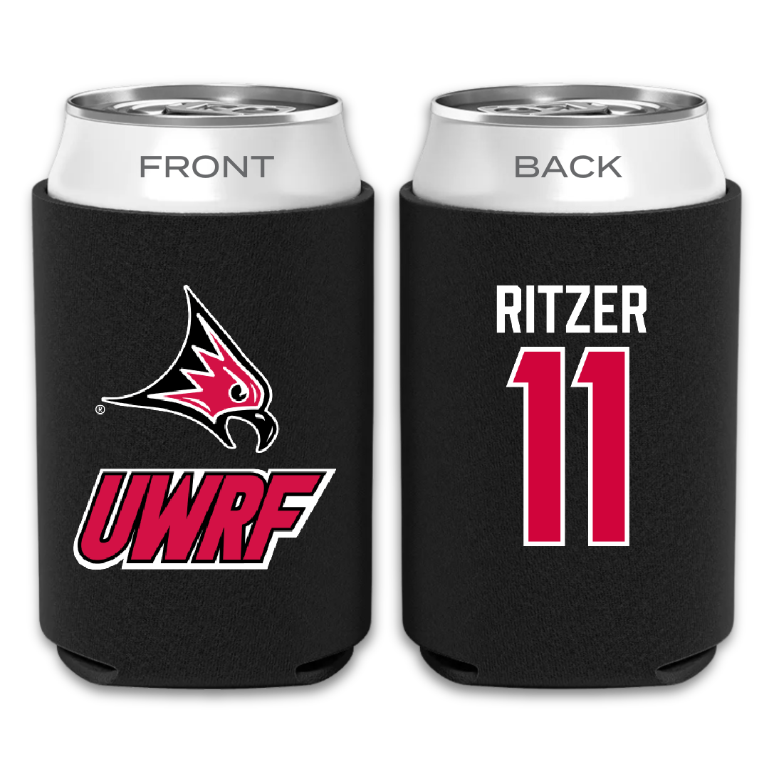 University of Wisconsin-River Falls Basketball Black Can Cooler - #11 Jenna Ritzer