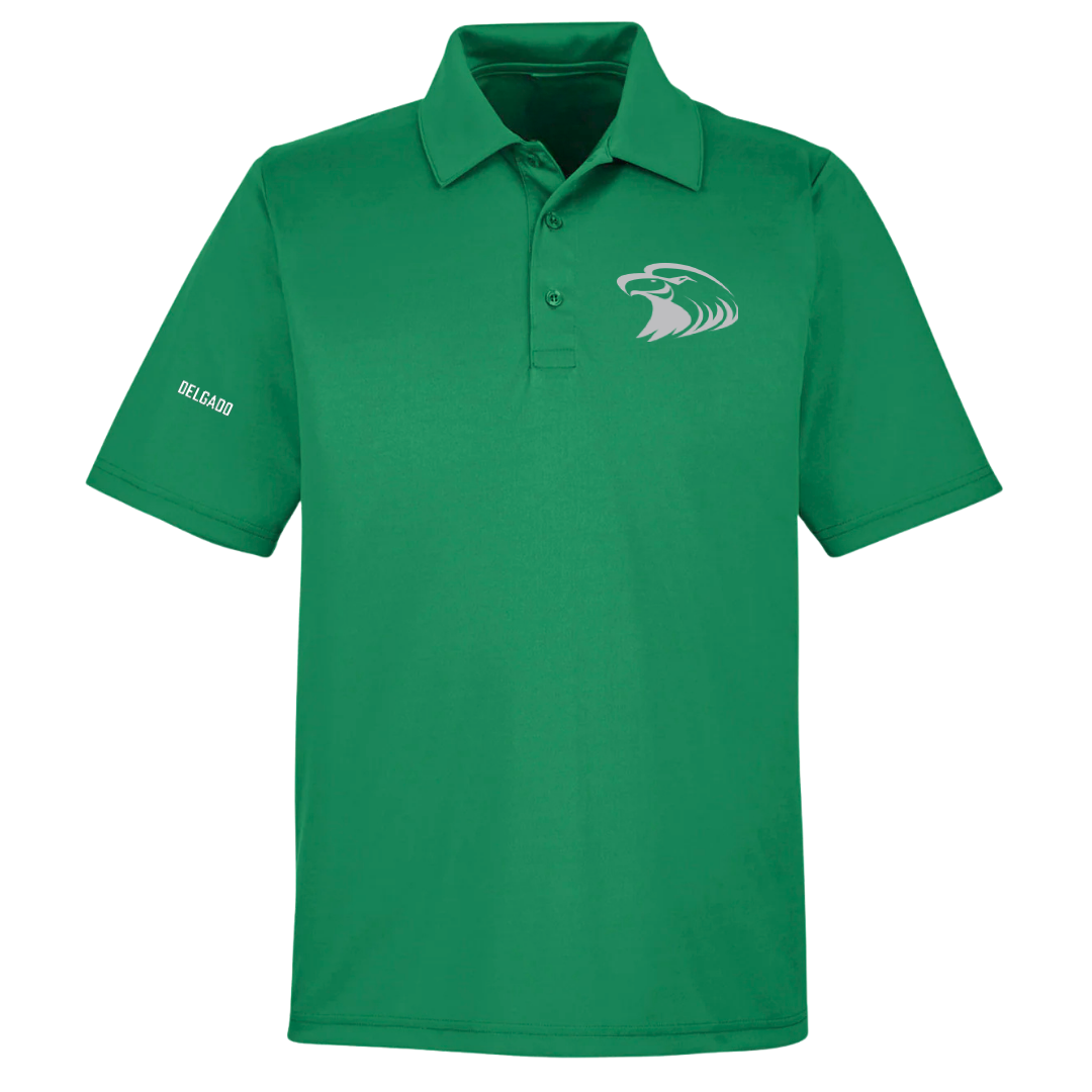 Central Methodist University Football Green Polo - Antonio Delgado