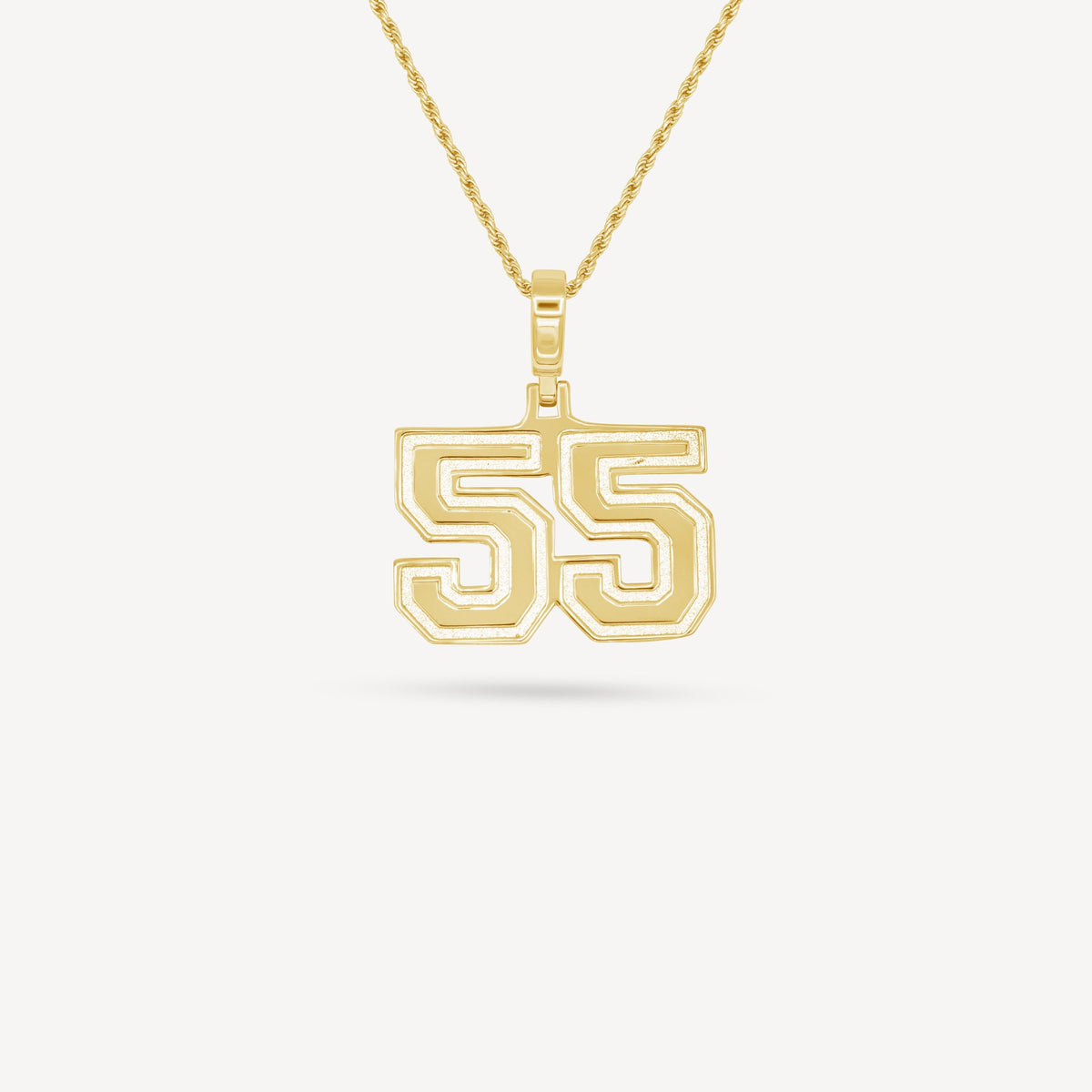 Gold Presidents Pendant and Chain - #55 Mike Williams