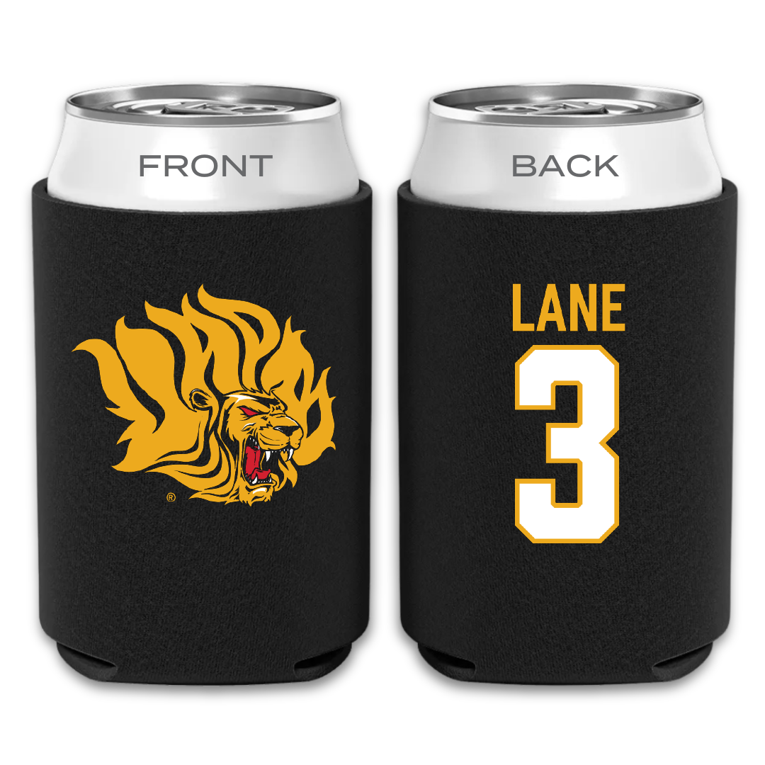 University of Arkansas-Pine Bluff Volleyball Black Can Cooler - #3 Aleria Lane