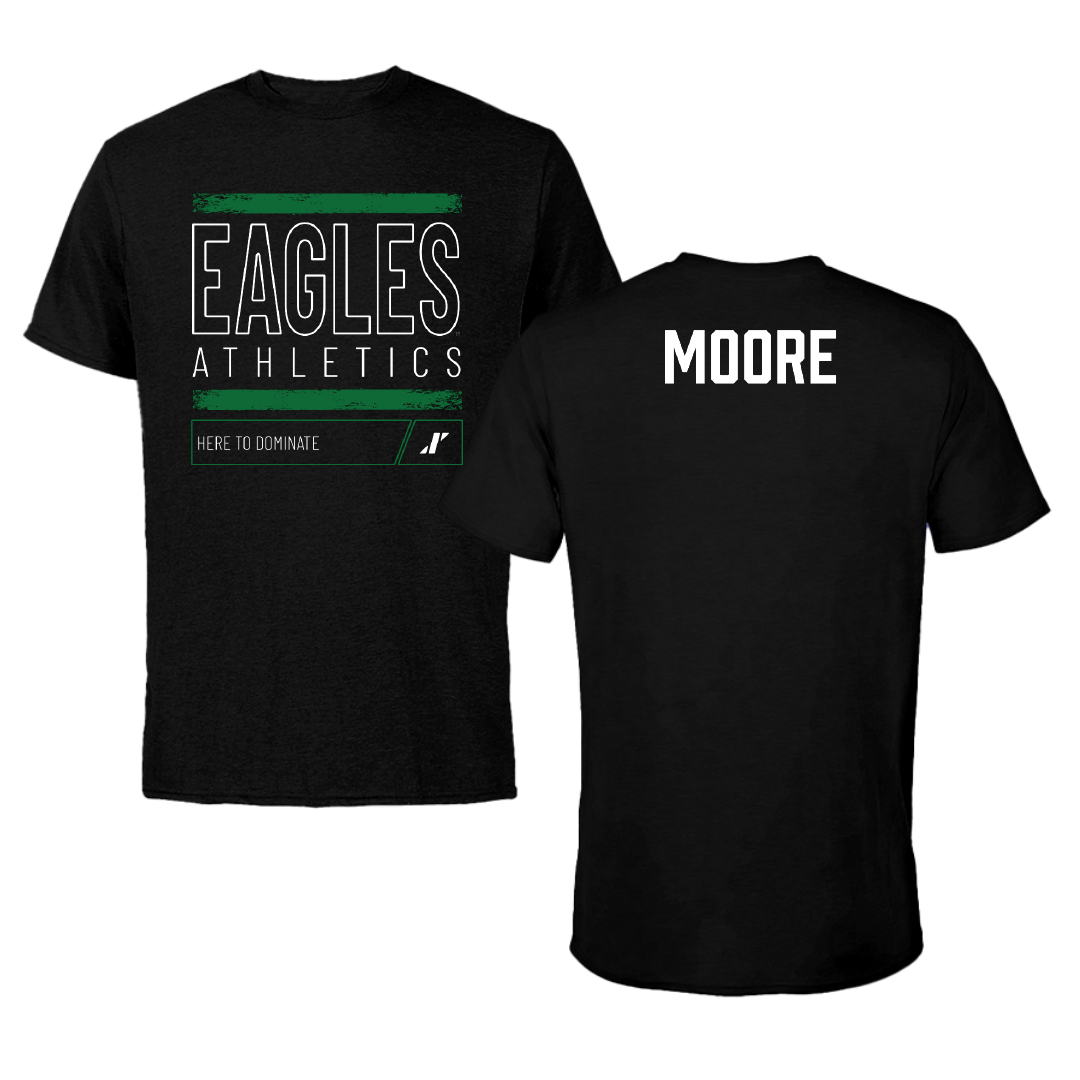 Eastern Michigan University Rowing Black Dominate Tee - Kendall Moore