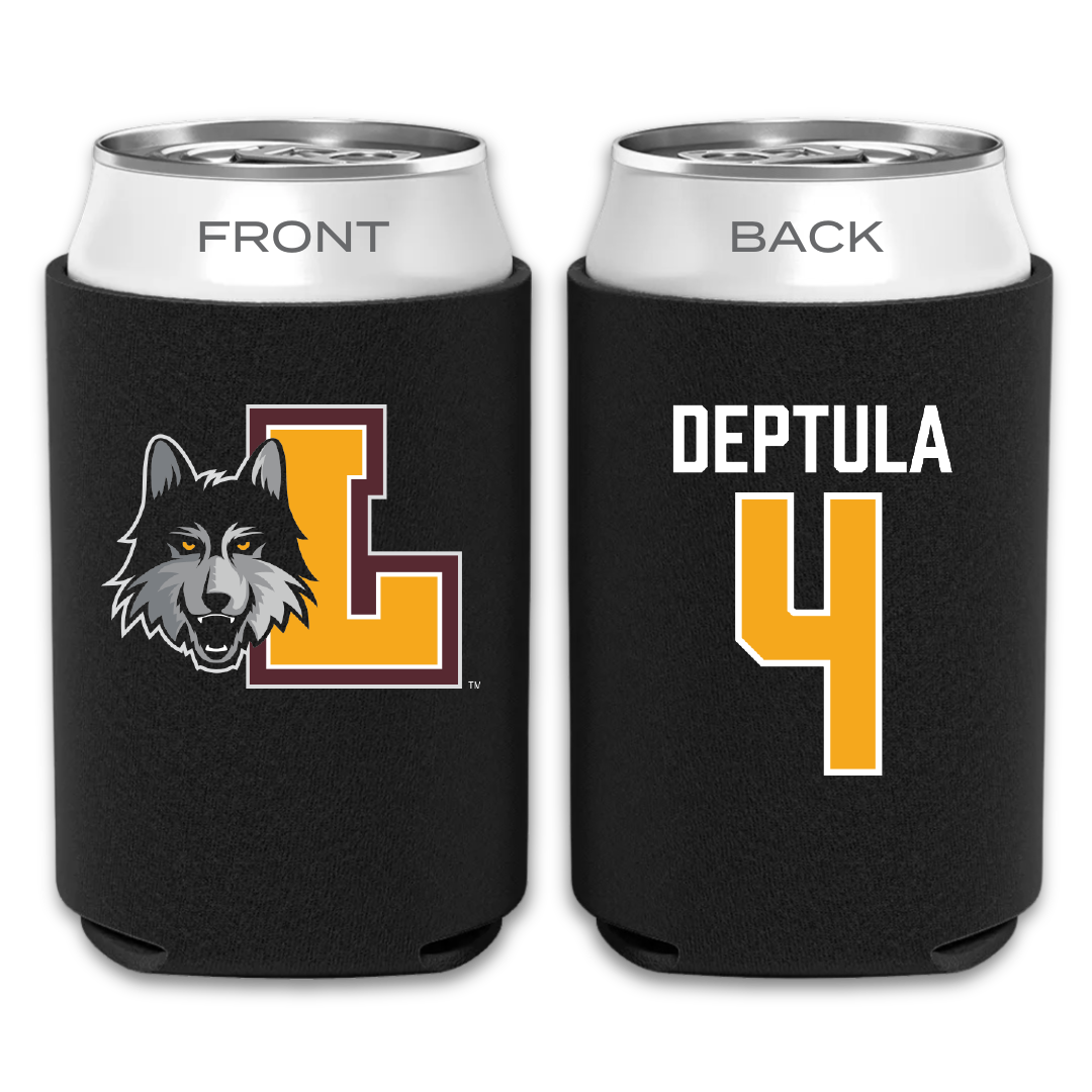 Loyola University-Chicago Basketball Black Can Cooler - #4 Audrey Deptula