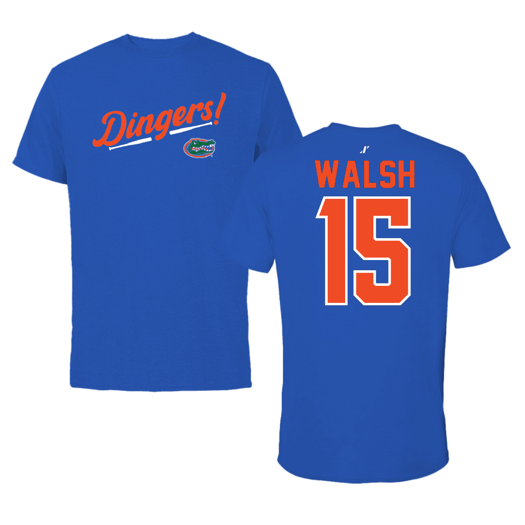 University of Florida Softball Blue Dingers Performance Tee - #15 Reagan Walsh