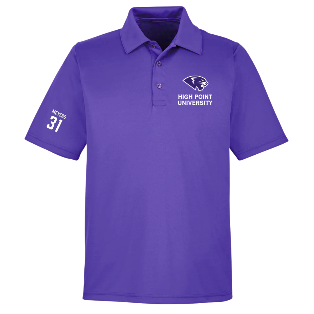 High Point University Basketball (W) Purple Polo - #31 Audrey Meyers