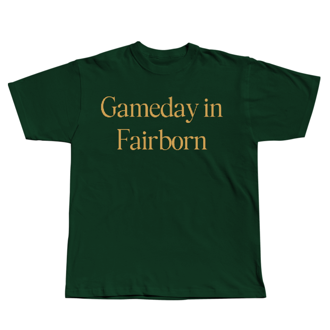 Wright State University Basketball (W) Forest Green Gameday Tee - #20 MaKenzie Drout