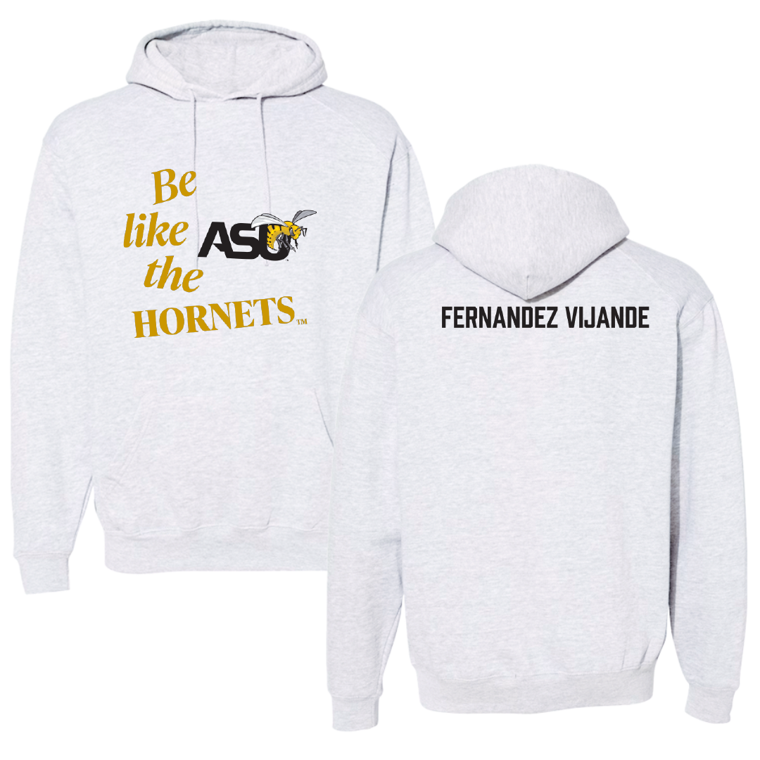 Alabama State University Golf Light Gray Be Like Us Hoodie - Yaiza Fernandez Vijande