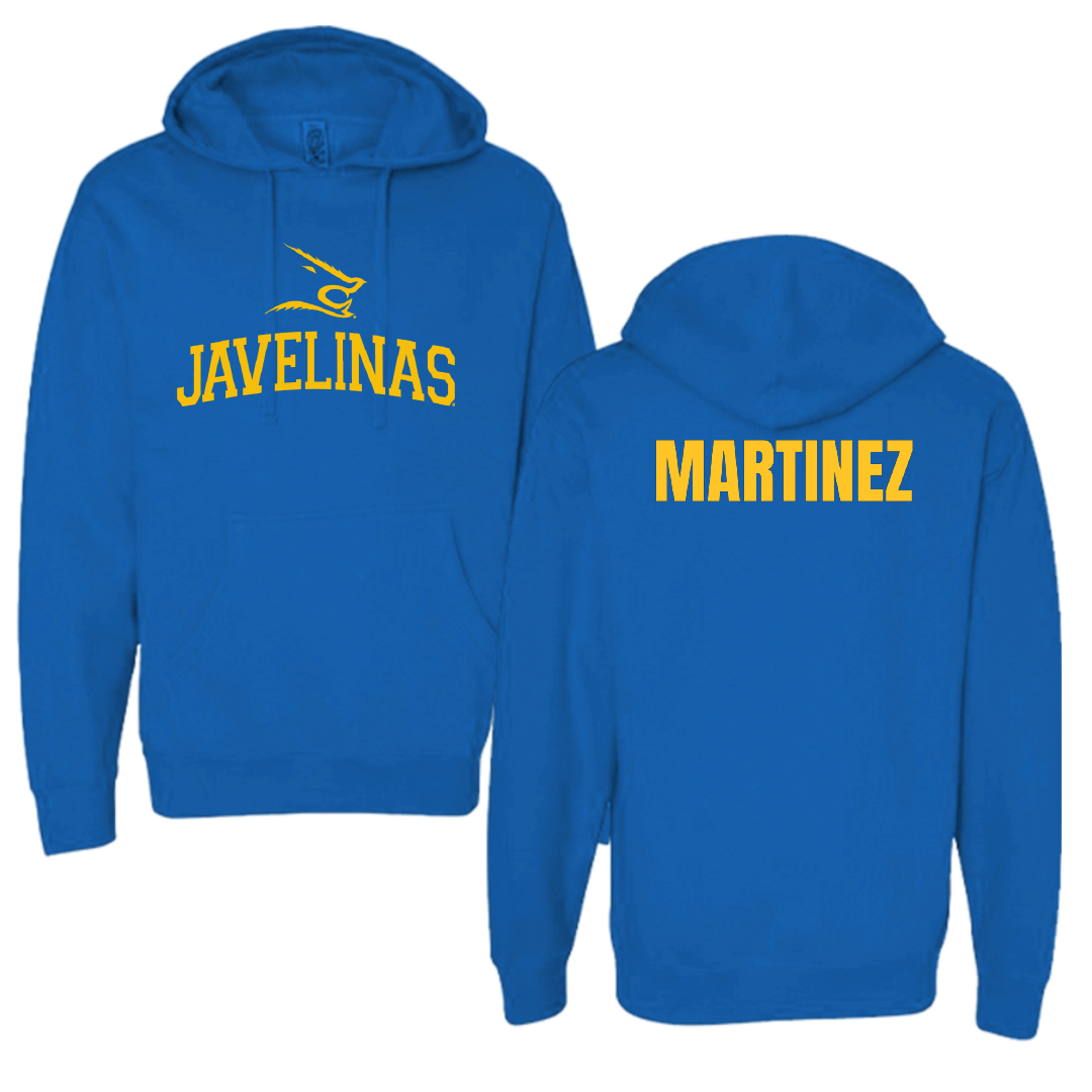 Texas A&M University-Kingsville TF and XC Blue Hoodie - Anthony Martinez