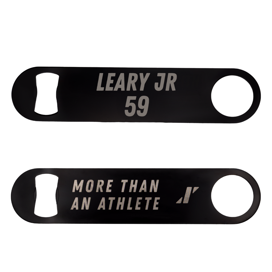 Lamar University Football Black Bottle Opener - #59 Lonnie Leary Jr