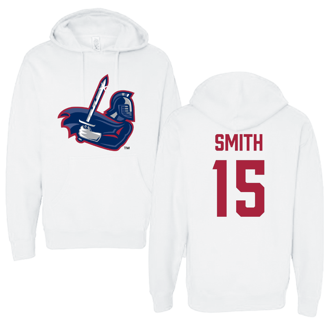 Sterling College Basketball White Hoodie - #15 Julian Smith