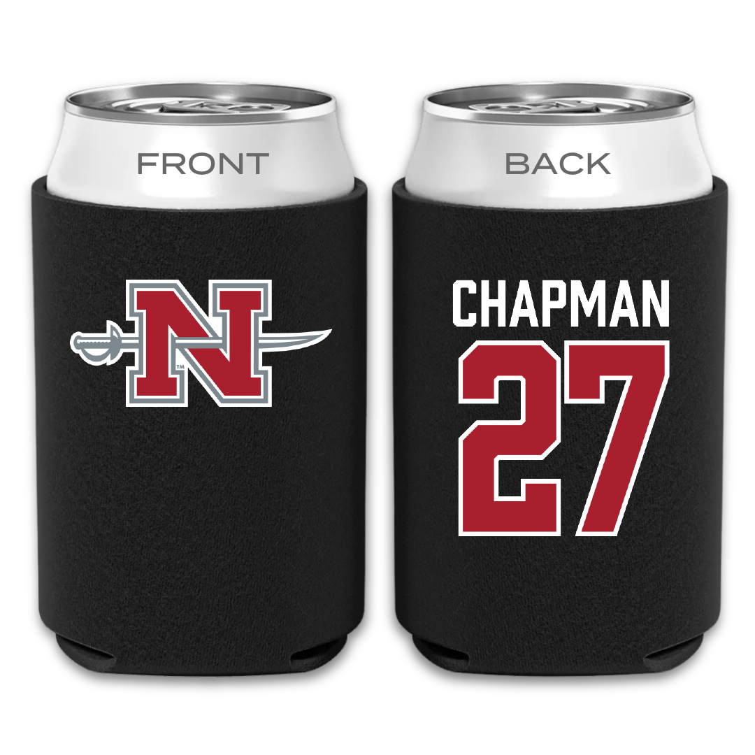 Nicholls State University Football Black Can Cooler - #27 Gil Chapman